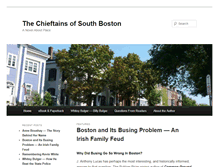 Tablet Screenshot of chieftainsofsouthboston.com